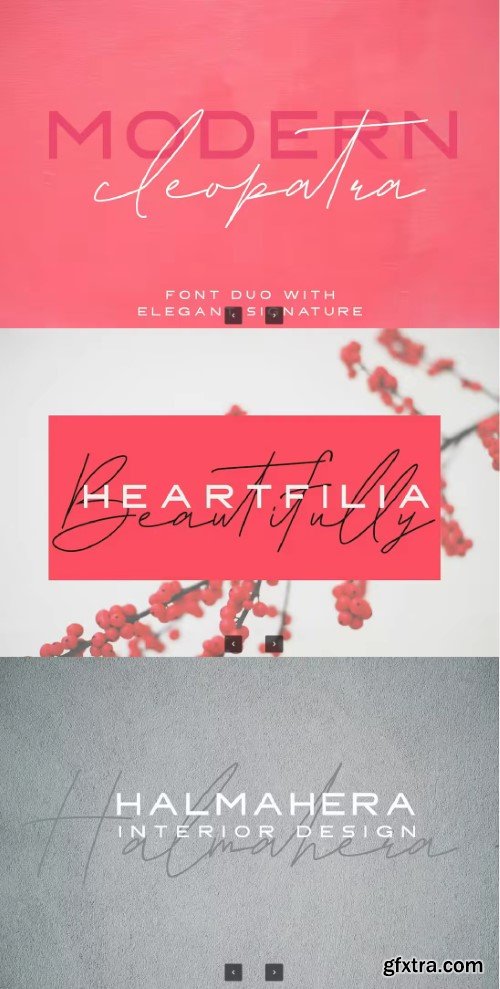 Creativemarket - Modern Cleopatra - Font Duo