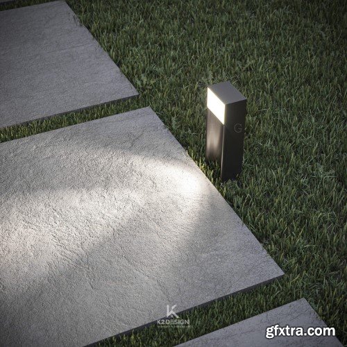 3ds Max Villa Exterior Scene 02 3ds Max Villa Exterior Scene 02