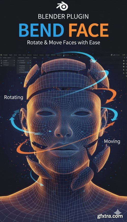 Bend Face v4.8.0 for Blender