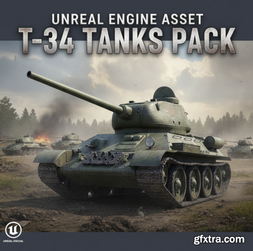 Unreal Engine - Tanks Pack T-34