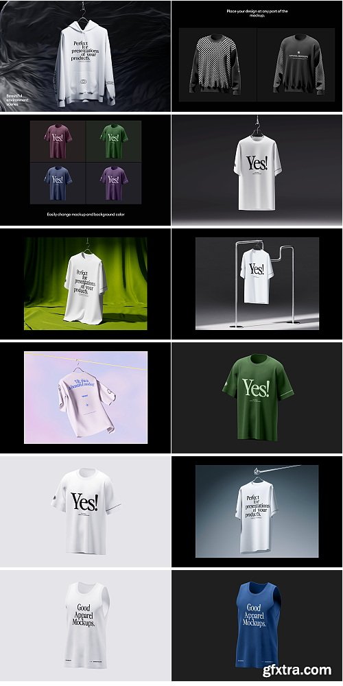 Wannathis - Apparel mockups