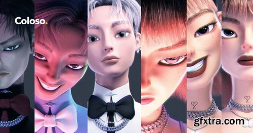 Coloso - Stylized characters mastered with Blender, from details to motion