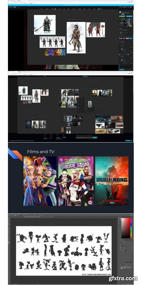 CGCircuit - Concept Selection: 3D Character art