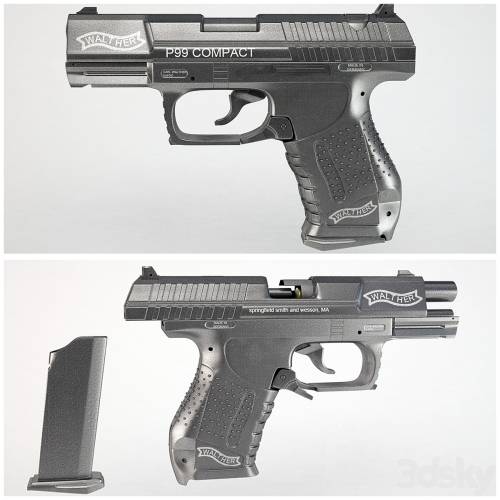 '3dsky Pro - Walther P99C (Compact)'