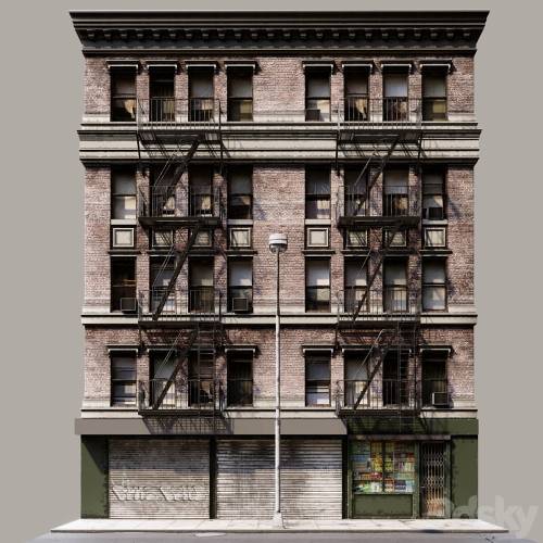 '3dsky Pro - Brooklyn fasad NY'