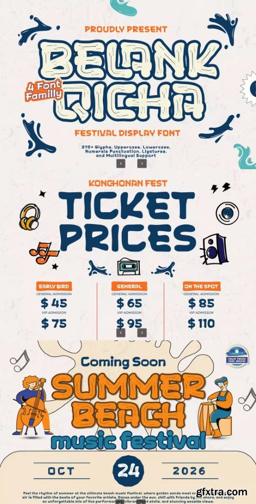 Creativemarket - Belank Qicha - Festival Display Font