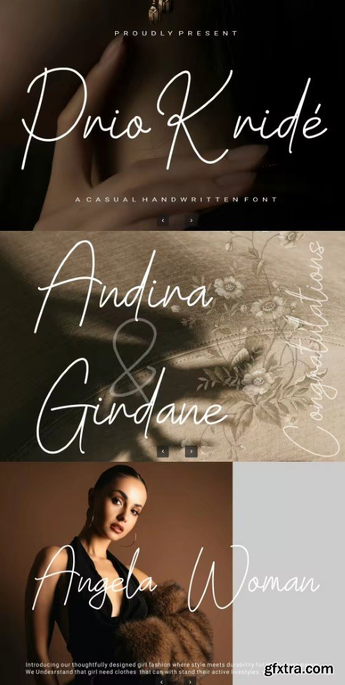 PrioKride - Script Handwritten