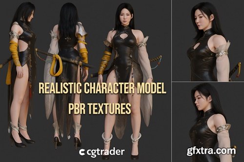 Cgtrader - Lahn from Black Desert Online 3D model