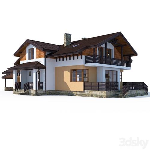 '3dsky Pro - ABS House V22'