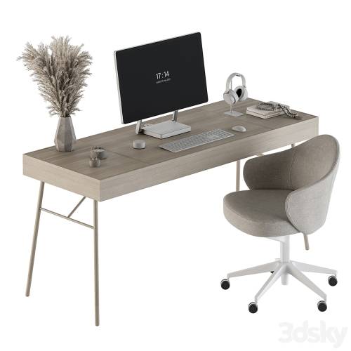 '3dsky Pro - Boss Desk - Office Furniture 423'