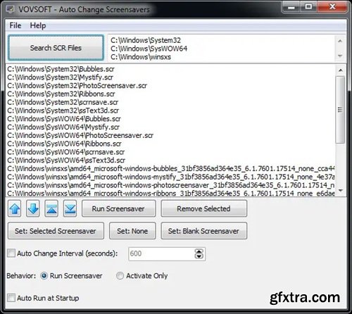 VovSoft Auto Change Screensavers 2.1