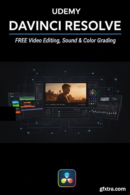 Udemy - DaVinci Resolve: FREE Video Editing, Sound & Color Grading