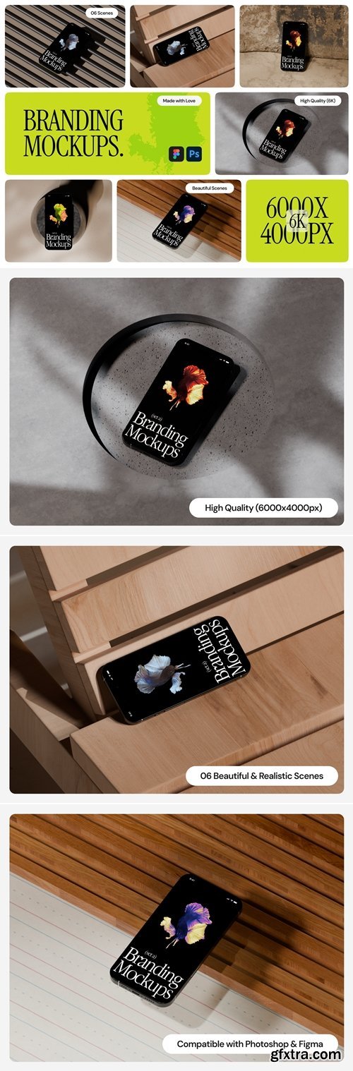 Branding Mockups - iPhone 16