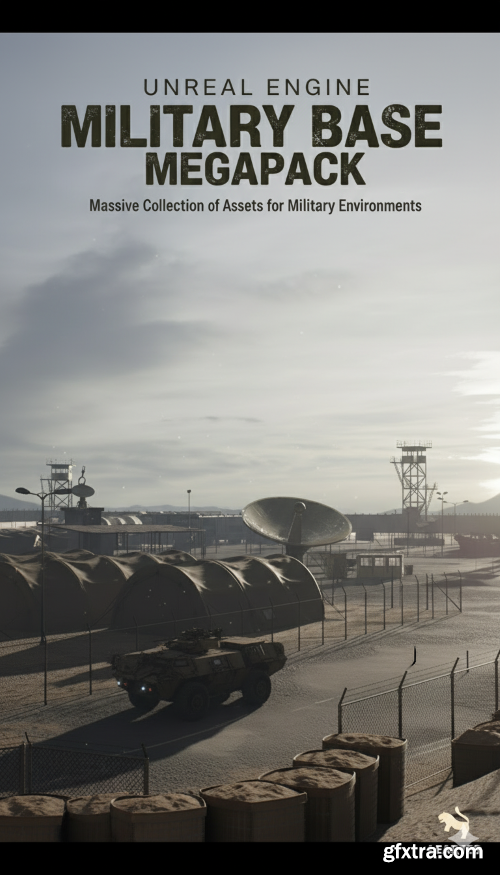 Unreal Engine - Military Base Megapack ( Military Base )