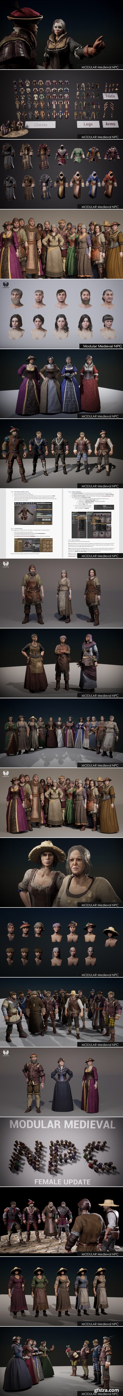 Fab - Modular Medieval NPC – Metahuman – Male/Female (5.0+) Fab - Modular Medieval NPC – Metahuman – Male/Female (5.0+)