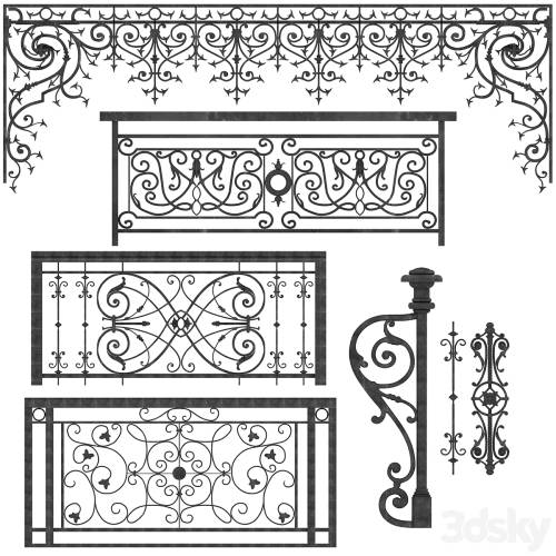 '3dsky Pro - ornamental iron castings'