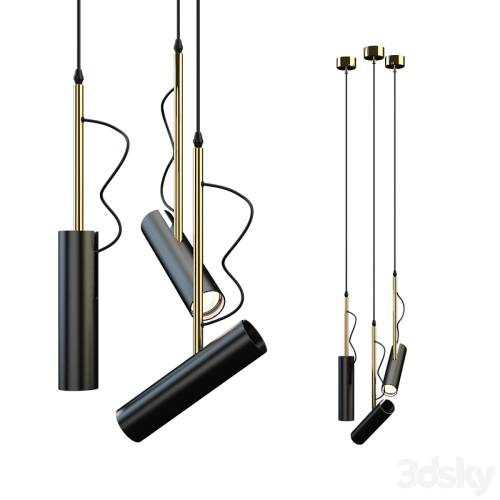 '3dsky Pro - Pendant LED lamp Favorit Tube 2108-1P'