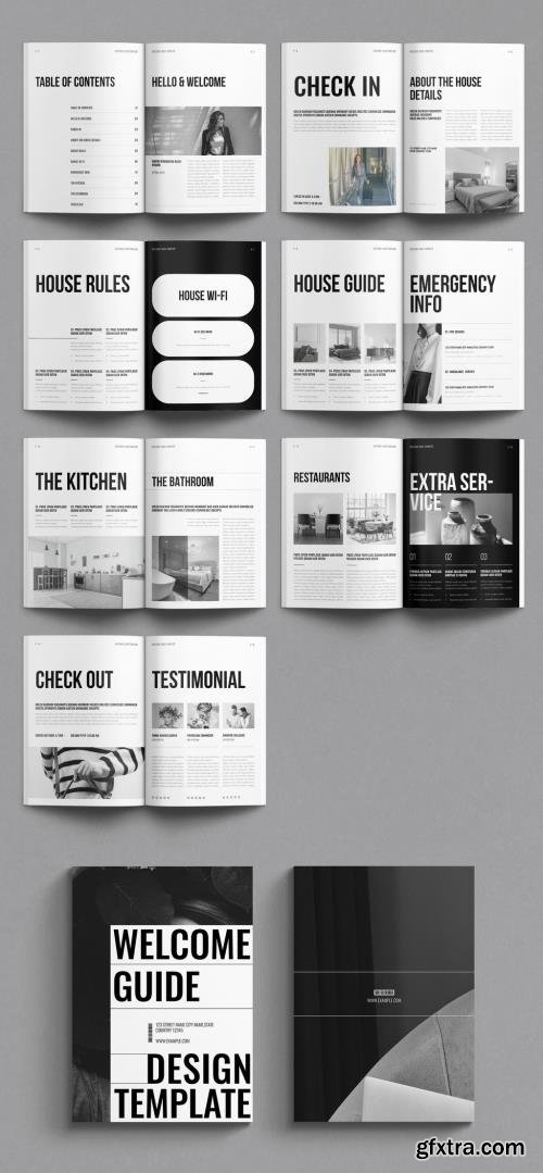 Welcome Guide Magazine Template Design Layout 1746452024