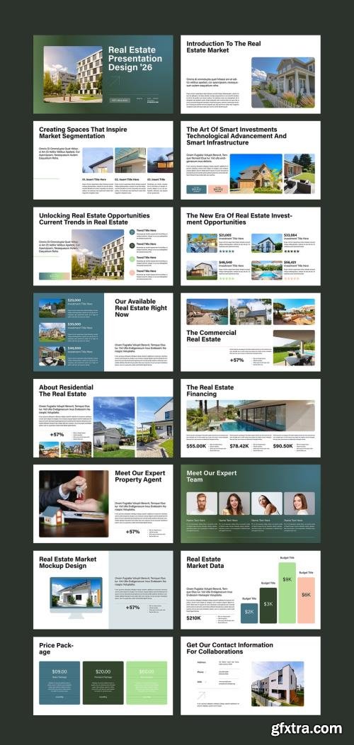 Real Estate Presentation Template Design Layout 1746451320