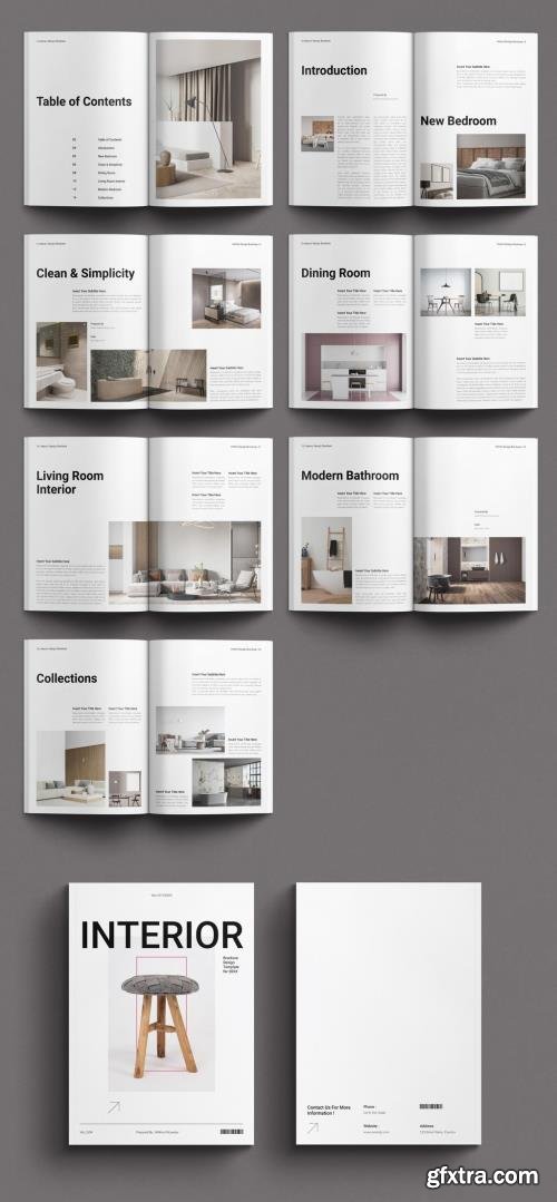 Interior Design Brochure Template Layout 1746449604