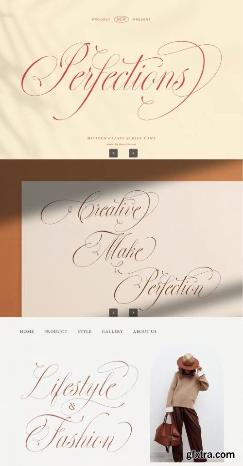 Perfections - Classy Romantic Script
