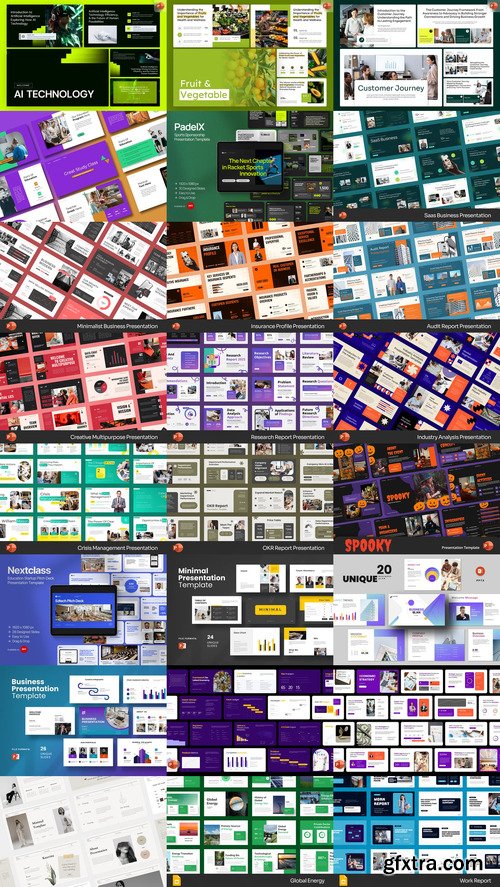 24 PowerPoint Templates Bundle 41