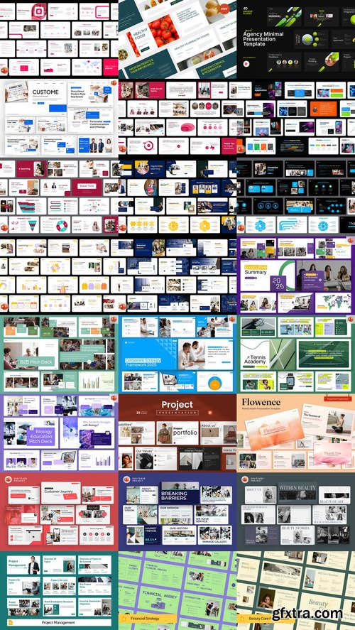 24 PowerPoint Templates Bundle 42