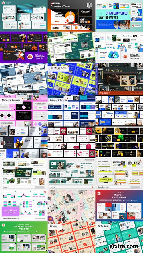 24 PowerPoint Templates Bundle 43