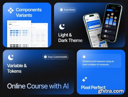 UI8 - Skillforge - AI Online Course Mobile App UI Kit
