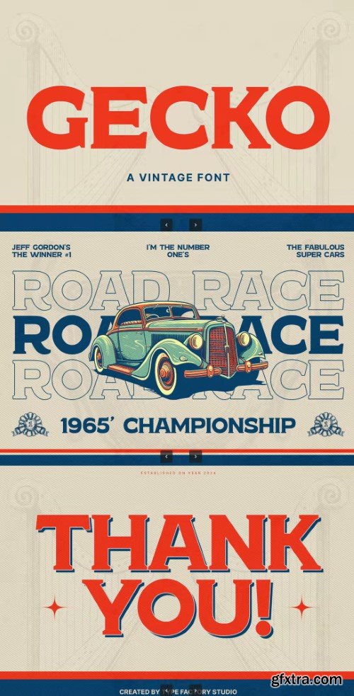 Vintage Serif - Gecko