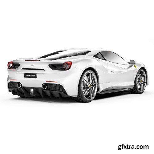 Renderhub - Ferrari 488 GTB 2016 3d Model