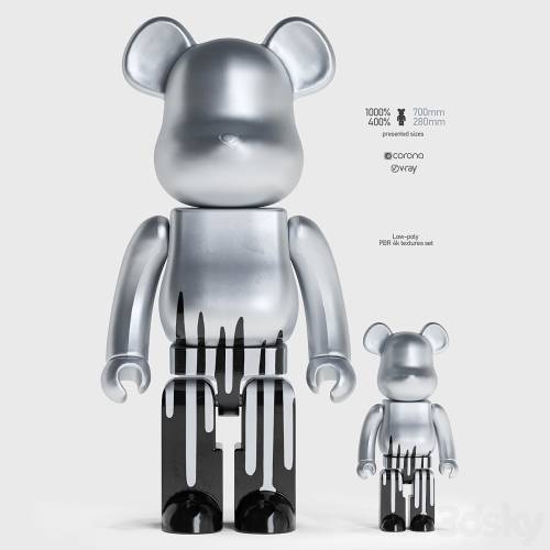 '3dsky Pro - Bearbrick / KRINK' '3dsky Pro - Bearbrick / KRINK'