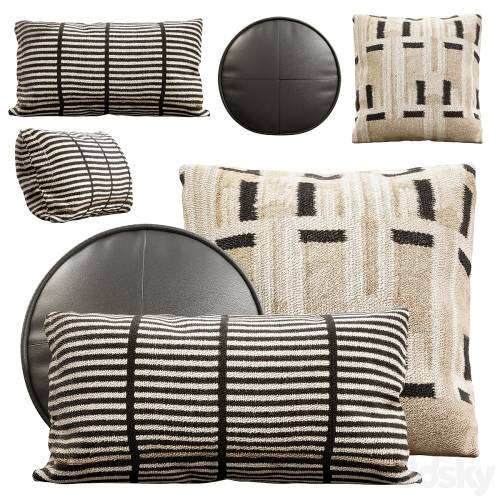 '3dsky Pro - CB2 Throw Pillows Set'