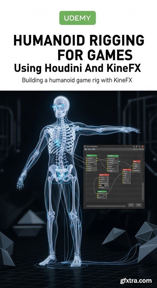 Udemy - Humanoid Rigging For Games Using Houdini And KineFX