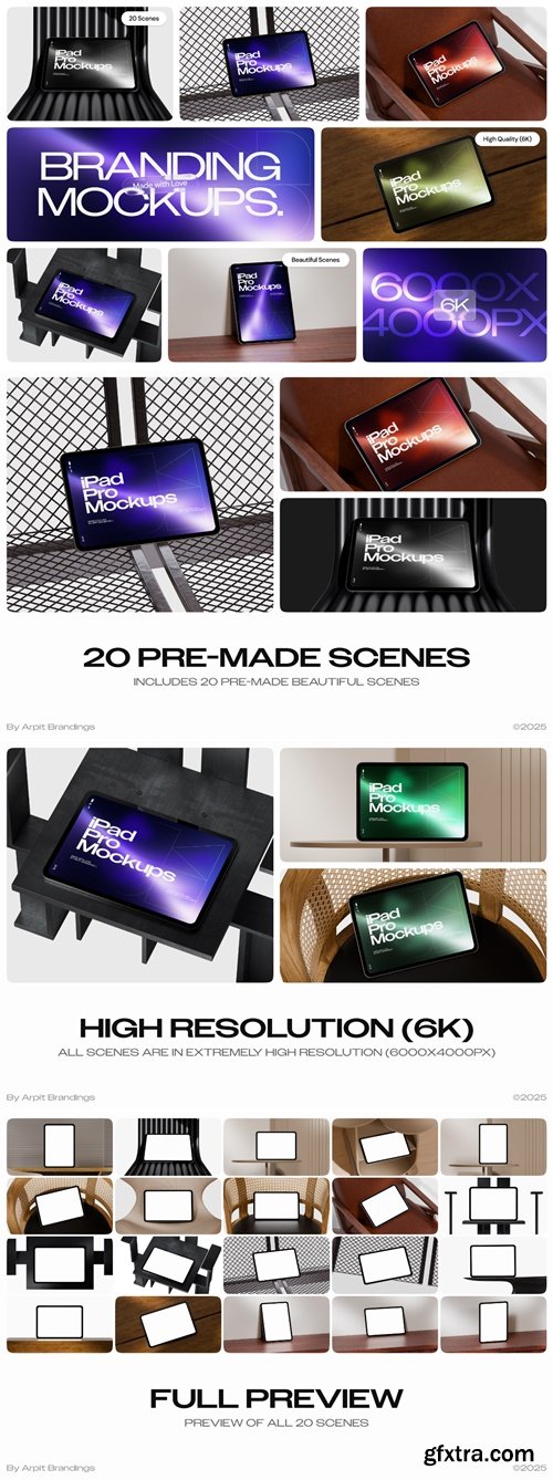 MockupCloud - Branding Mockups - iPad Pro