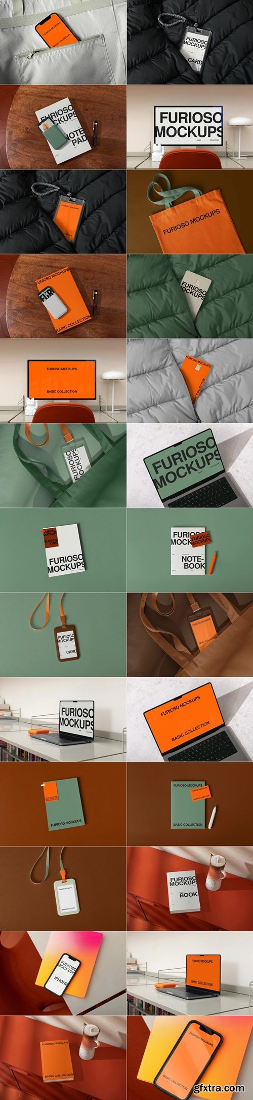 MockupCloud - Basic Branding Mockups Collection