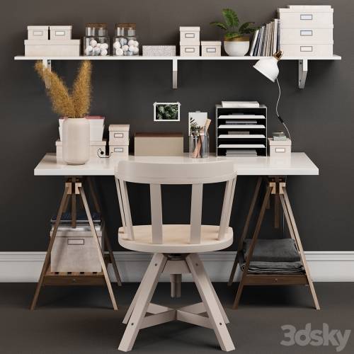 '3dsky Pro - IKEA Office Workplace-1'