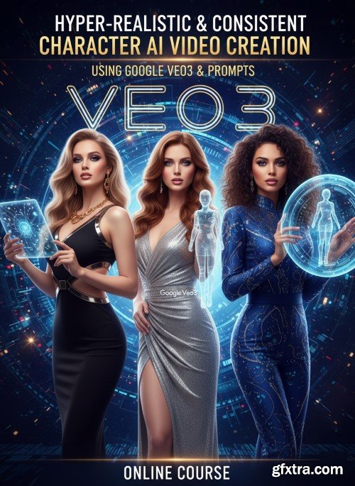Skillshare -  Hyper-Realistic &amp; Consistent Character AI Video Creation Using Google Veo3 &amp; Prompts