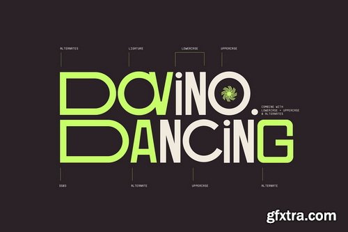 CreativeMarket - FOUN Modern Retro Condensed Font