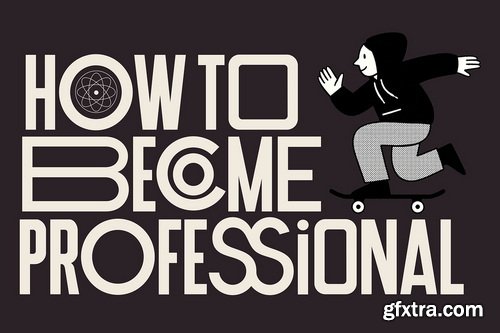 CreativeMarket - FOUN Modern Retro Condensed Font