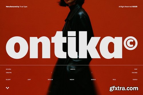 CreativeMarket - TRT Ontika Variable Sans Serif - 7 Fonts