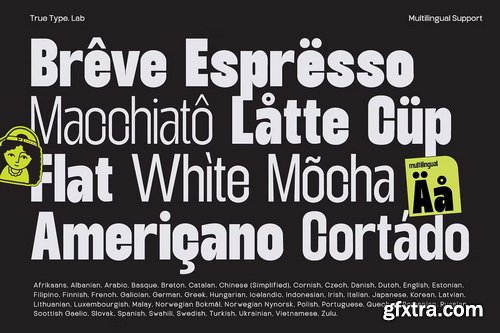 CreativeMarket - TT Unamo Sans Display Condensed - 8 Fonts