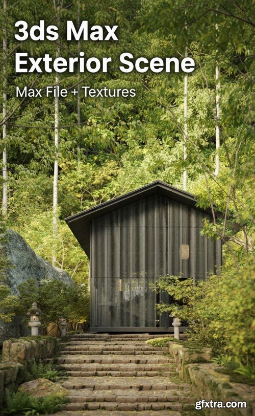 3ds Max Exterior Scene 04