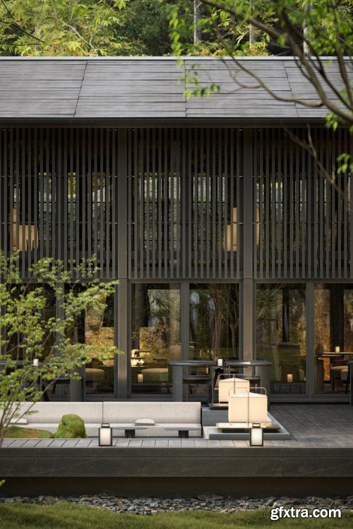 3ds Max Exterior Scene 04