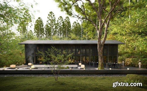 3ds Max Exterior Scene 04