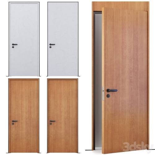 '3dsky Pro - Concealed door with floating platband effect Mode'