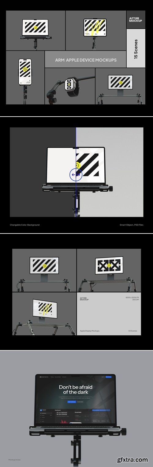 Apple Device Mockups - Arms