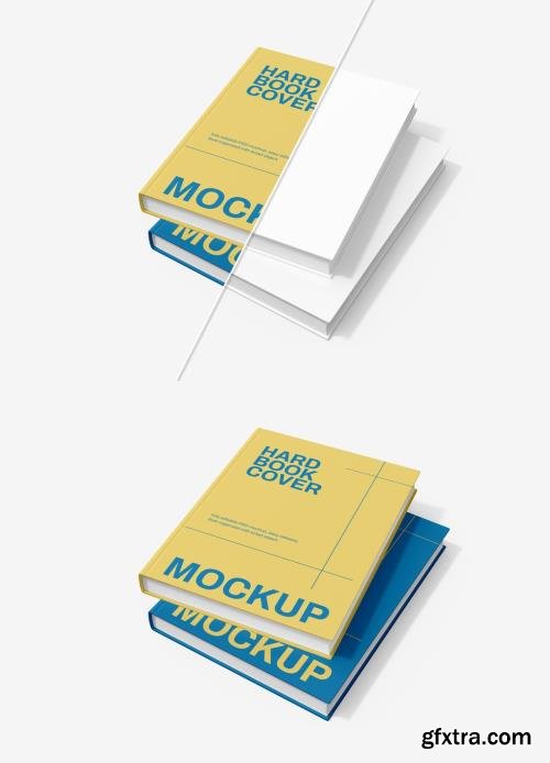 Two Hard Cover Book Mockup 1696288568
