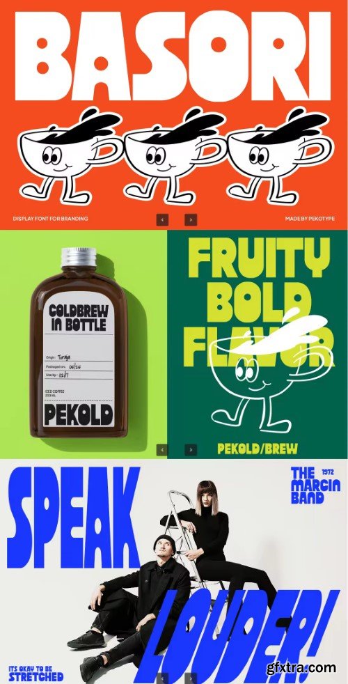 Basori - Bold Display Font for Brand Identity