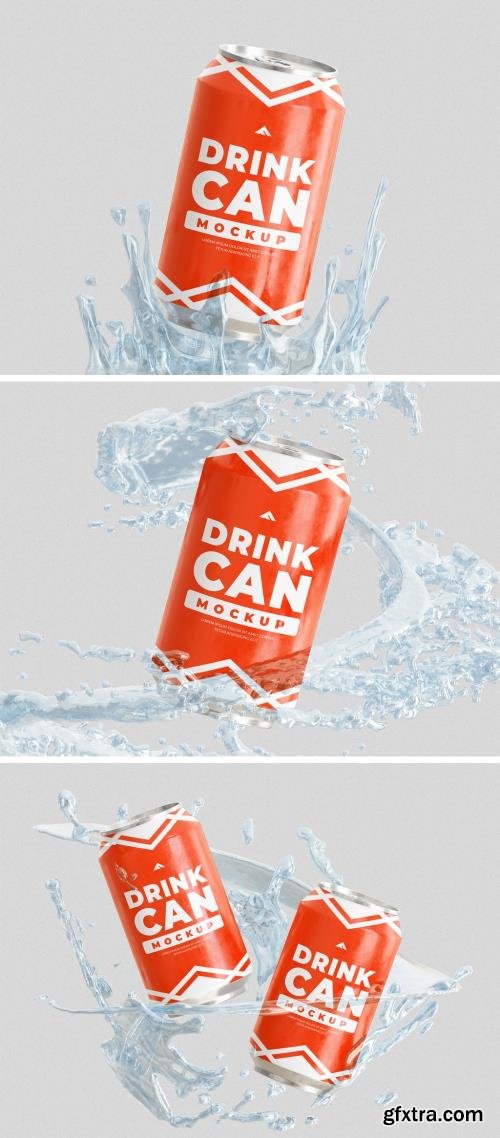 Can Mockup With Splashed Wated 1684190639